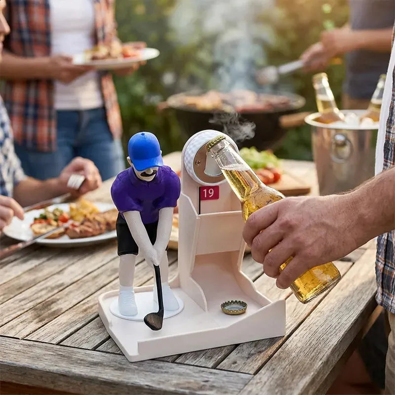 Golf Swing Beer Bottle Opener