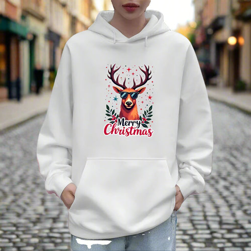 Christmas Hoodie – Unisex Holiday Print Sweatshirt