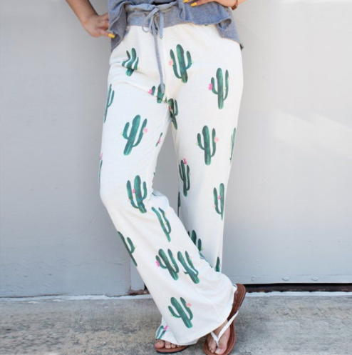 Women’s Wide Leg Yoga Pants – Casual Lounge Pajama Pants