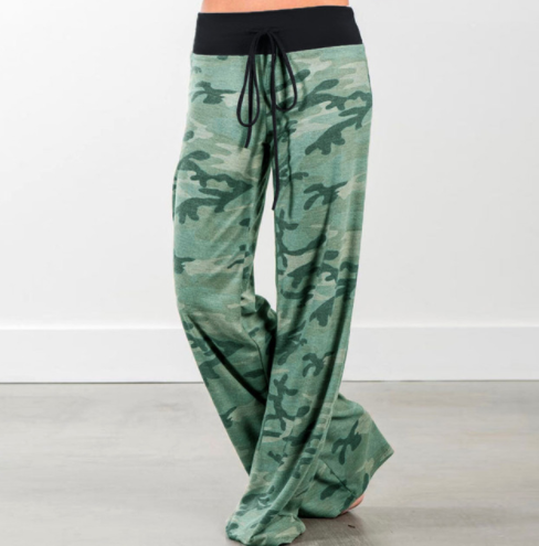 Women’s Wide Leg Yoga Pants – Casual Lounge Pajama Pants