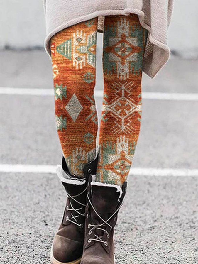 Hawaiian 3D Print Leggings Vol. 2 – Unisex Digital Print