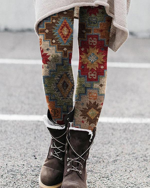 Hawaiian 3D Print Leggings – Unisex Digital Print