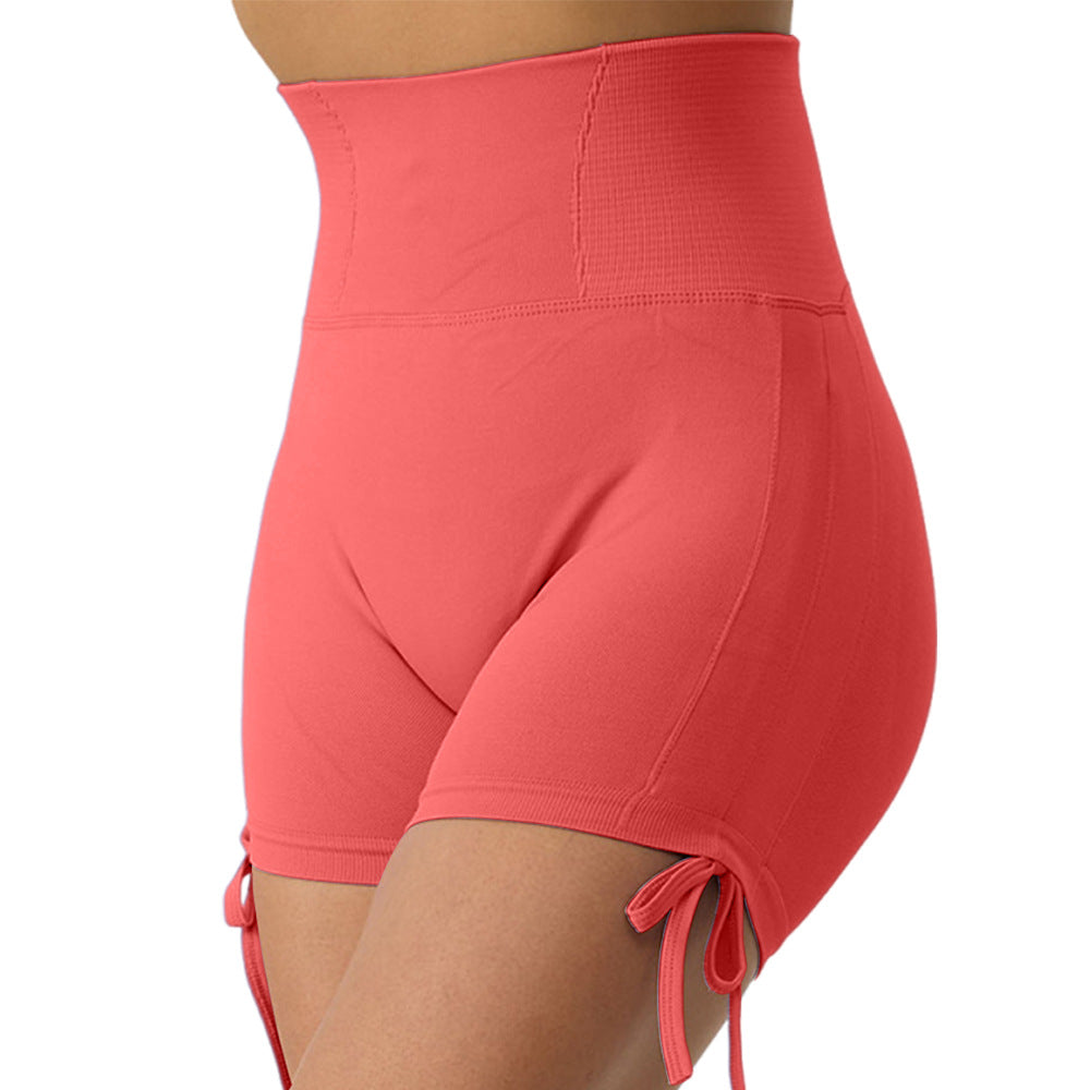 Seamless Peach-Butt High-Waist Yoga Pants – 3/4 Length Fitness Leggings for Women