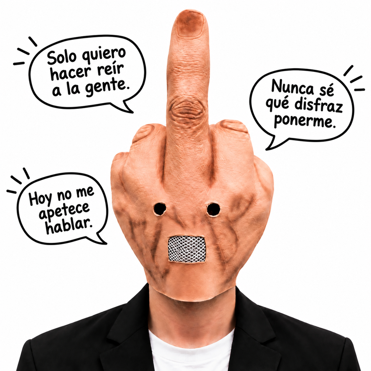 Máscara Dedito - MoodPi
