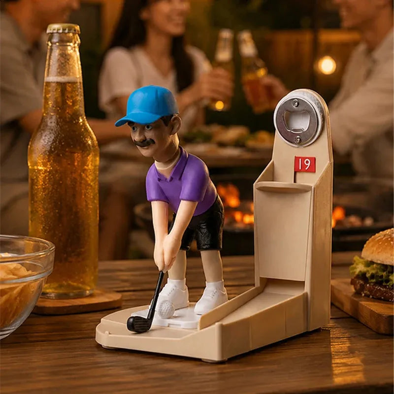 Golf Swing Beer Bottle Opener