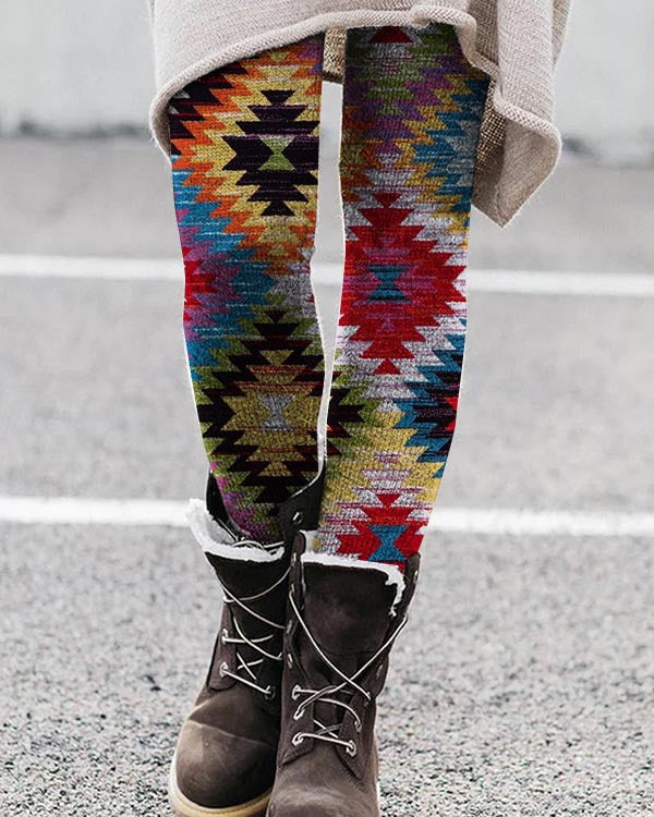 Hawaiian 3D Print Leggings Vol. 2 – Unisex Digital Print