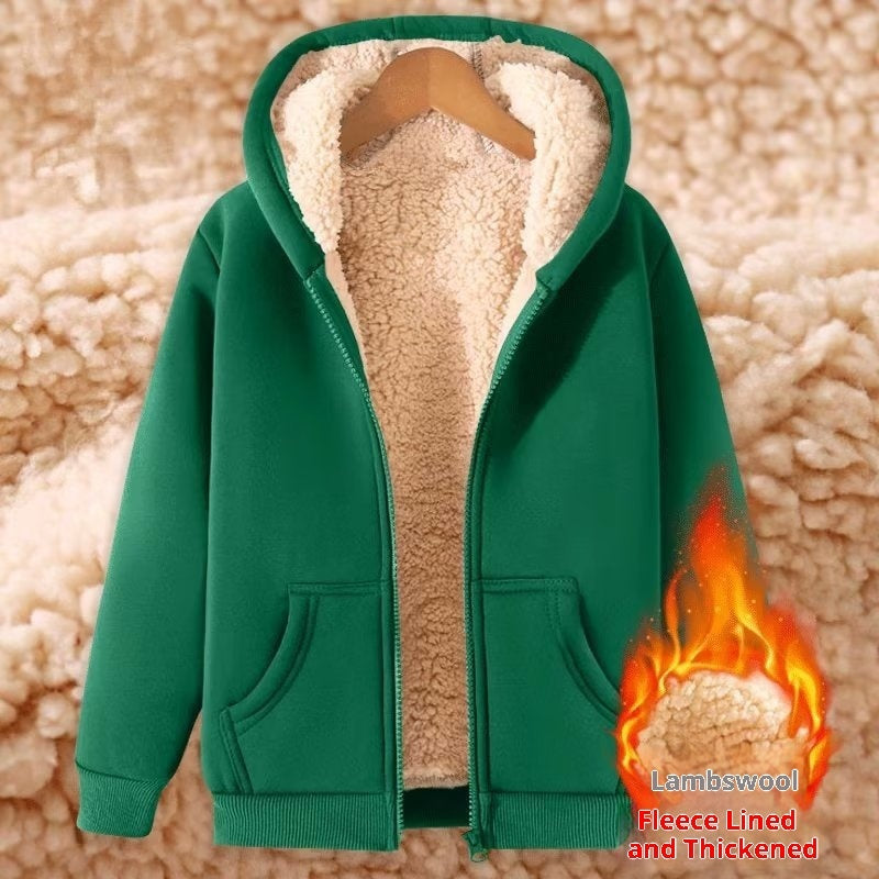 Gray High-Waist Loose Wide-Leg Straight Pants Women